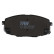 Brake Pad Set, disc brake COTEC GDB3450 TRW, Thumbnail 7