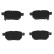 Brake Pad Set, disc brake COTEC GDB3454 TRW, Thumbnail 5