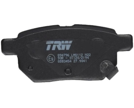 Brake Pad Set, disc brake COTEC GDB3454 TRW, Image 6