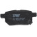 Brake Pad Set, disc brake COTEC GDB3454 TRW, Thumbnail 6