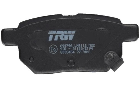 Brake Pad Set, disc brake COTEC GDB3454 TRW, Image 6