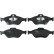 Brake Pad Set, disc brake COTEC GDB3457 TRW, Thumbnail 3