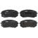 Brake Pad Set, disc brake COTEC GDB3461 TRW, Thumbnail 4