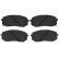 Brake Pad Set, disc brake COTEC GDB3461 TRW, Thumbnail 5