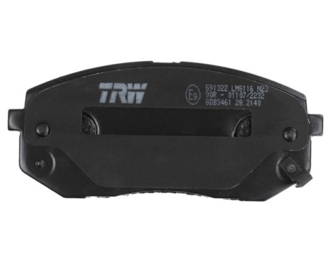 Brake Pad Set, disc brake COTEC GDB3461 TRW, Image 6
