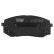 Brake Pad Set, disc brake COTEC GDB3461 TRW, Thumbnail 6