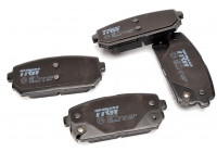 Brake Pad Set, disc brake COTEC GDB3462 TRW