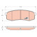 Brake Pad Set, disc brake COTEC GDB3464 TRW, Thumbnail 2