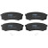 Brake Pad Set, disc brake COTEC GDB3464 TRW, Thumbnail 4