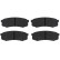 Brake Pad Set, disc brake COTEC GDB3464 TRW, Thumbnail 5