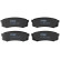 Brake Pad Set, disc brake COTEC GDB3464 TRW, Thumbnail 6