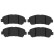 Brake Pad Set, disc brake COTEC GDB3467 TRW, Thumbnail 5