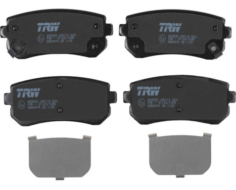 Brake Pad Set, disc brake COTEC GDB3474 TRW, Image 3