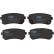 Brake Pad Set, disc brake COTEC GDB3474 TRW, Thumbnail 5