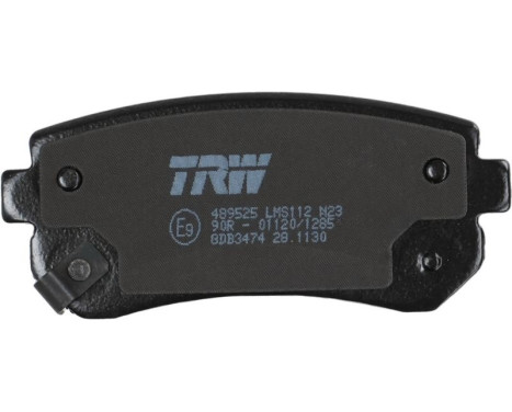 Brake Pad Set, disc brake COTEC GDB3474 TRW, Image 6