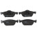 Brake Pad Set, disc brake COTEC GDB3476 TRW, Thumbnail 4
