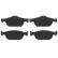 Brake Pad Set, disc brake COTEC GDB3476 TRW, Thumbnail 5