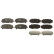 Brake Pad Set, disc brake COTEC GDB3477 TRW, Thumbnail 3