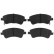 Brake Pad Set, disc brake COTEC GDB3479 TRW, Thumbnail 5