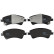 Brake Pad Set, disc brake COTEC GDB3479 TRW, Thumbnail 6