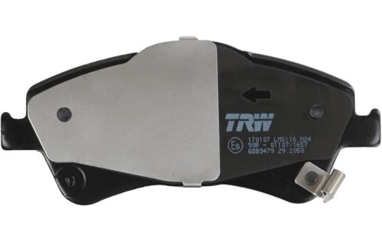 Brake Pad Set, disc brake COTEC GDB3479 TRW, Image 7