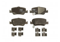 Brake Pad Set, disc brake COTEC GDB3480 TRW