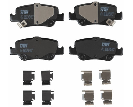 Brake Pad Set, disc brake COTEC GDB3480 TRW, Image 4