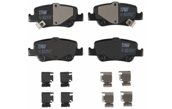 Brake Pad Set, disc brake COTEC GDB3480 TRW, Image 4