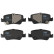 Brake Pad Set, disc brake COTEC GDB3480 TRW, Thumbnail 6