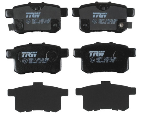 Brake Pad Set, disc brake COTEC GDB3482 TRW, Image 4