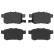 Brake Pad Set, disc brake COTEC GDB3482 TRW, Thumbnail 5