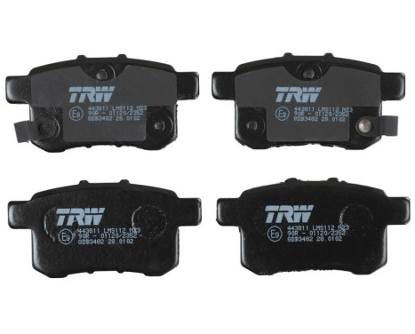 Brake Pad Set, disc brake COTEC GDB3482 TRW, Image 6