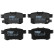 Brake Pad Set, disc brake COTEC GDB3482 TRW, Thumbnail 6