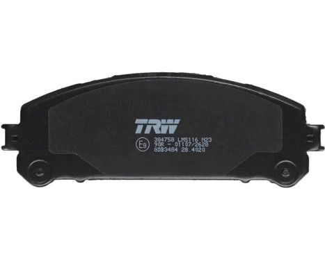 Brake Pad Set, disc brake COTEC GDB3484 TRW, Image 7