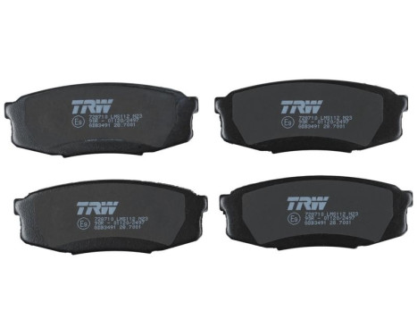 Brake Pad Set, disc brake COTEC GDB3491 TRW, Image 4