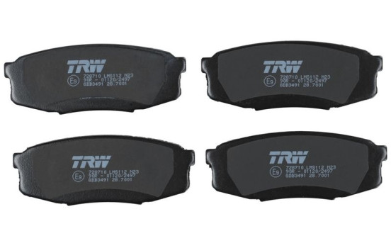 Brake Pad Set, disc brake COTEC GDB3491 TRW, Image 4