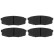 Brake Pad Set, disc brake COTEC GDB3491 TRW, Thumbnail 5