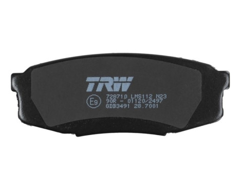 Brake Pad Set, disc brake COTEC GDB3491 TRW, Image 6
