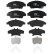 Brake Pad Set, disc brake COTEC GDB3493 TRW, Thumbnail 4