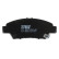 Brake Pad Set, disc brake COTEC GDB3493 TRW, Thumbnail 7