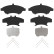 Brake Pad Set, disc brake COTEC GDB3493 TRW, Thumbnail 8