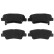 Brake Pad Set, disc brake COTEC GDB3494 TRW, Thumbnail 5