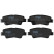 Brake Pad Set, disc brake COTEC GDB3494 TRW, Thumbnail 6