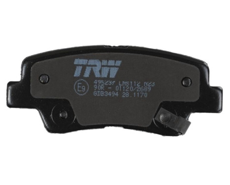 Brake Pad Set, disc brake COTEC GDB3494 TRW, Image 7