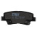 Brake Pad Set, disc brake COTEC GDB3494 TRW, Thumbnail 7