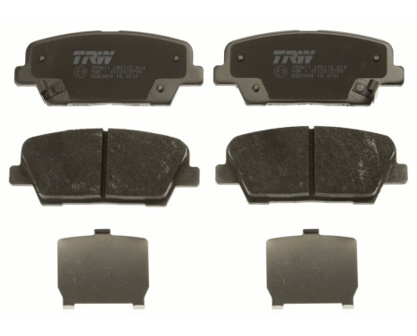 Brake Pad Set, disc brake COTEC GDB3499 TRW, Image 3