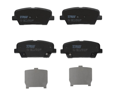 Brake Pad Set, disc brake COTEC GDB3499 TRW, Image 4