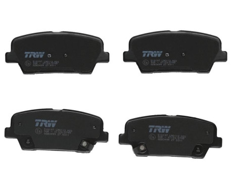 Brake Pad Set, disc brake COTEC GDB3499 TRW, Image 5