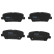 Brake Pad Set, disc brake COTEC GDB3499 TRW, Thumbnail 5