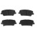 Brake Pad Set, disc brake COTEC GDB3499 TRW, Thumbnail 6